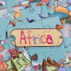 Africa Map Giant Jigsaw Puzzle 4