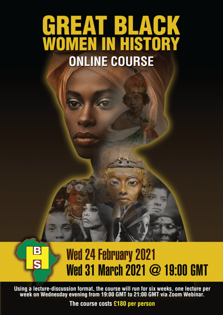 ONLINE COURSE Great Black Women in History Course Black History Studies