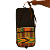 African Print Afrocentric Faux Leather Satchel Bag – Africa Map - Image 2