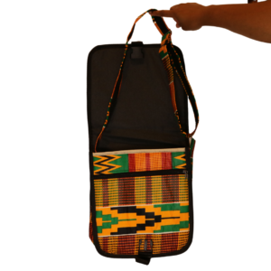 African Print Afrocentric Faux Leather Satchel Bag – Africa Map