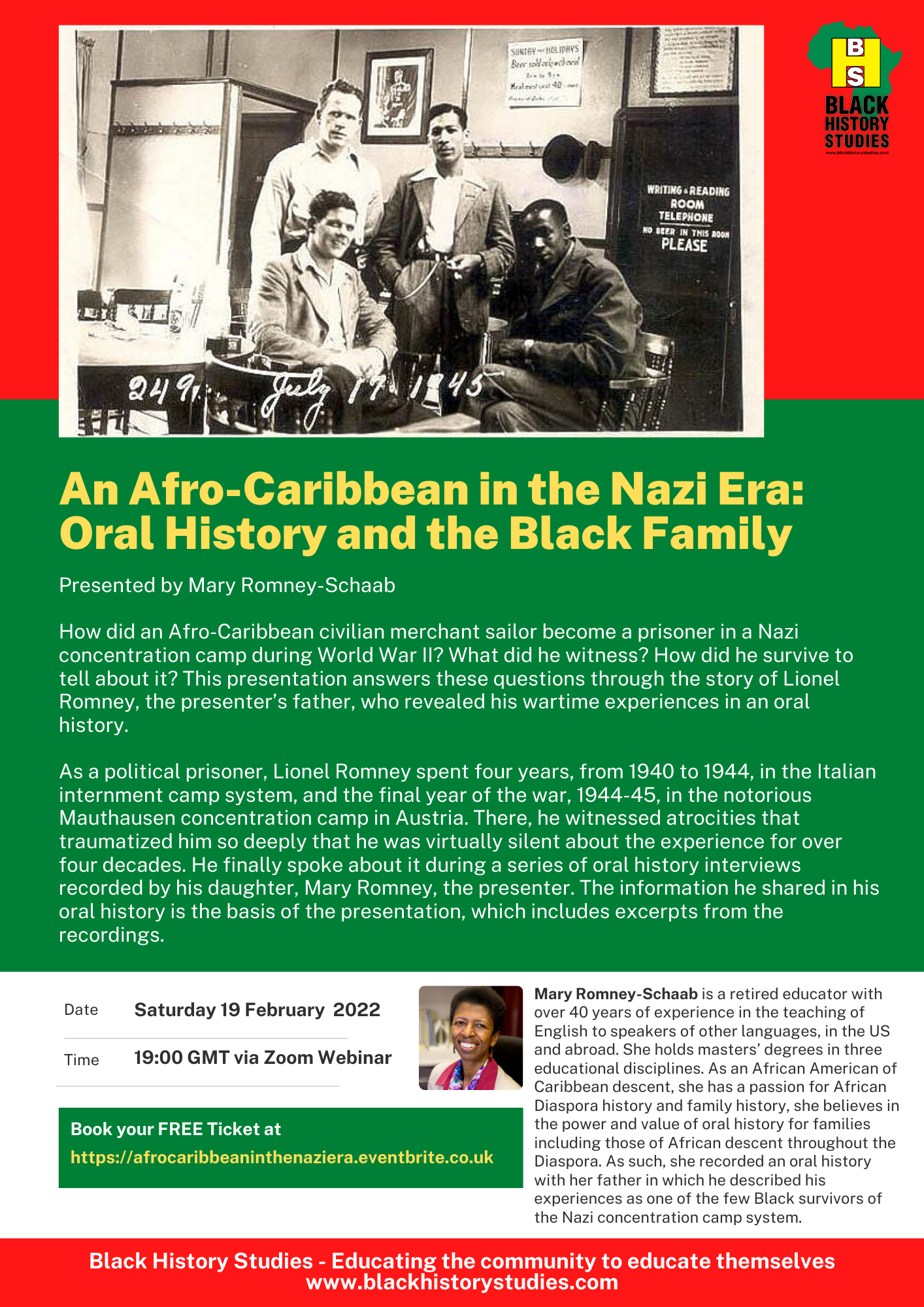 Afro Caribbean in Nazi Era – FB, Twitter