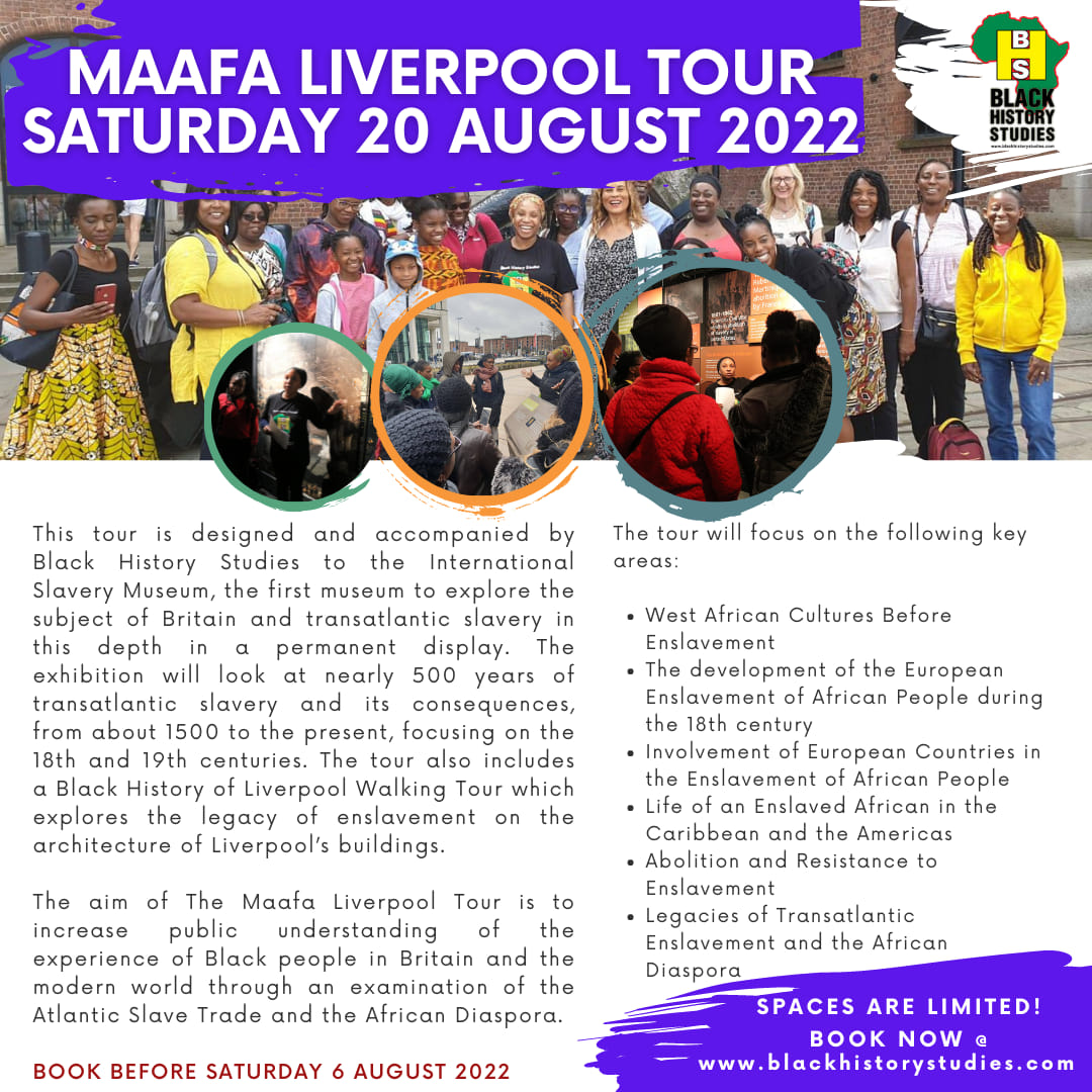 You are currently viewing Maafa Liverpool Tour – Saturday 20 August 2022