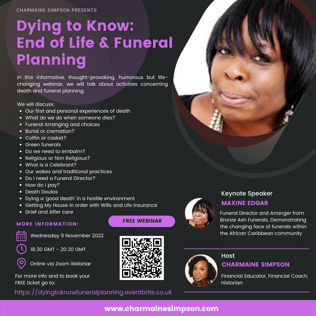 You are currently viewing FREE WEBINAR – Dying to Know: End of Life & Funeral Planning