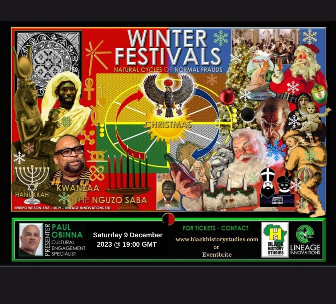 You are currently viewing NEW WEBINAR: Winter Festivals: Natural Cycles or Normal Frauds by Paul Obinna