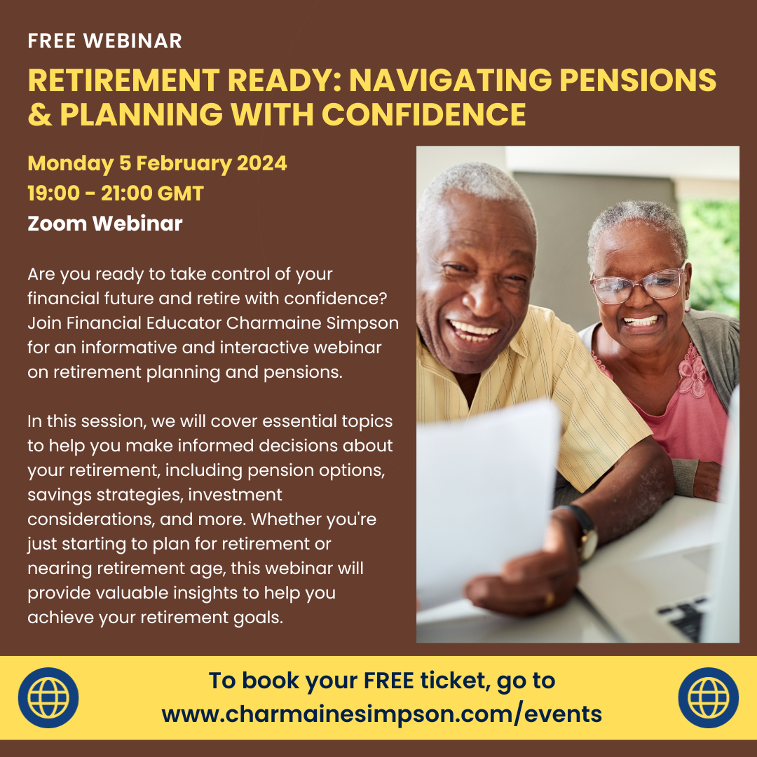 Read more about the article Free Webinar: Retirement Ready: Navigating Pensions and Planning with Confidence