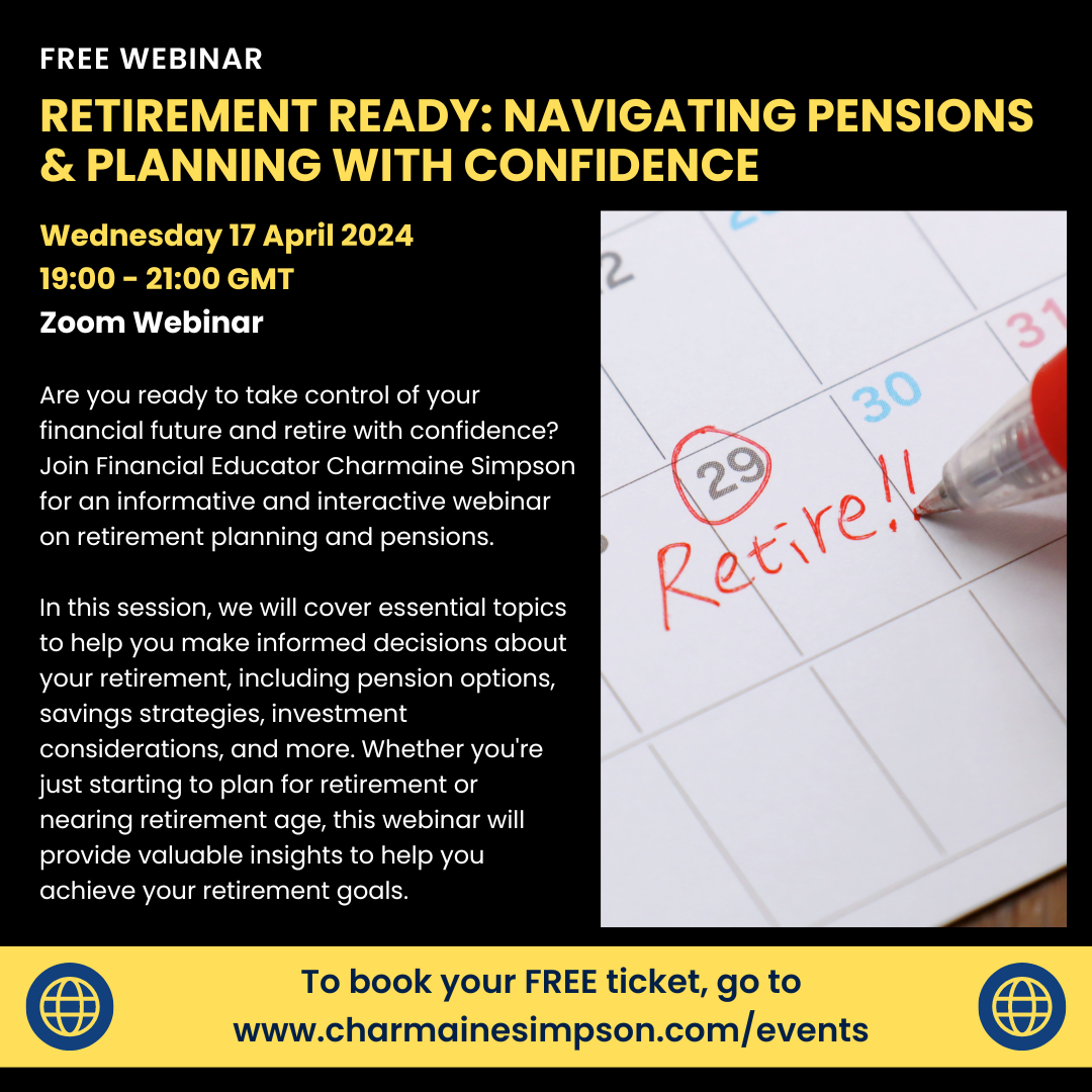 You are currently viewing Free Webinar: Retirement Ready: Navigating Pensions and Planning with Confidence
