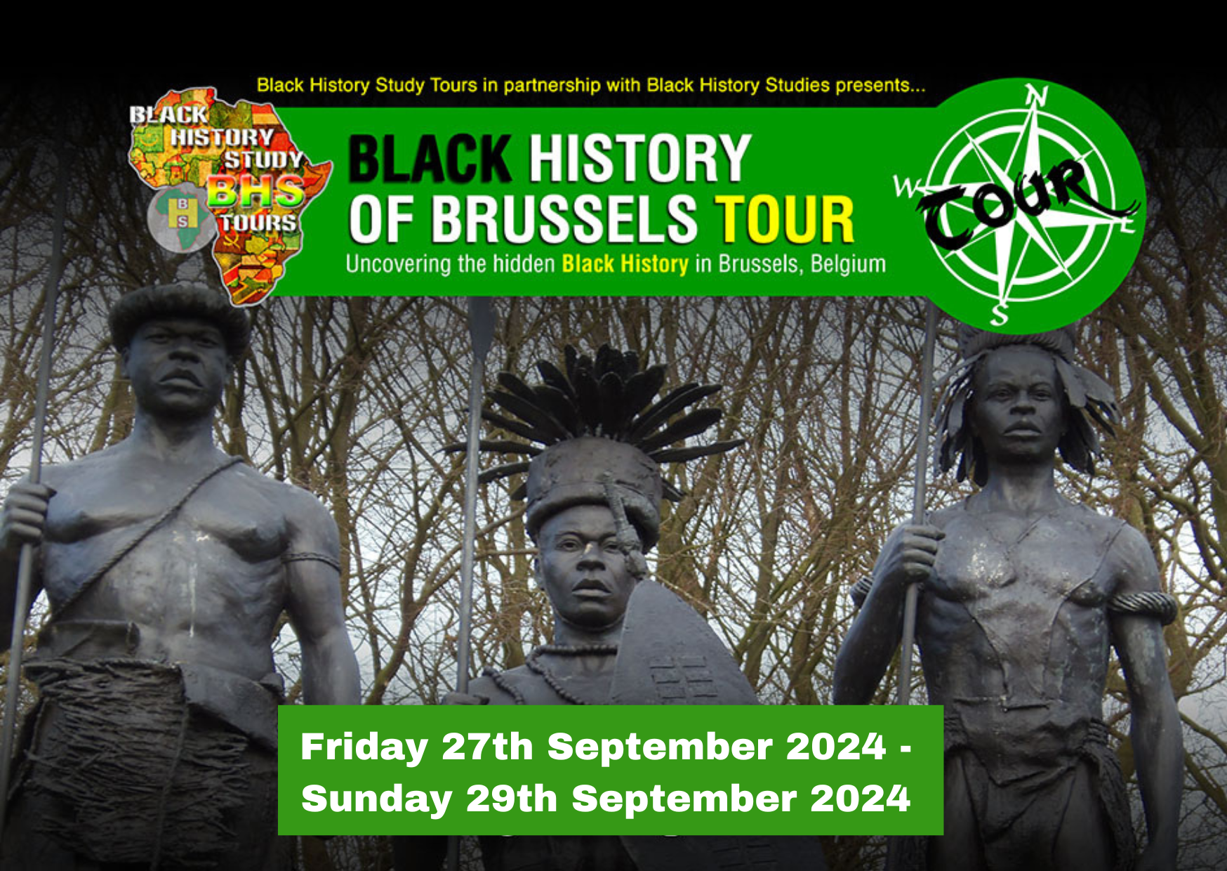 Read more about the article Black History of Brussels Tour – 27 – 29 September 2024
