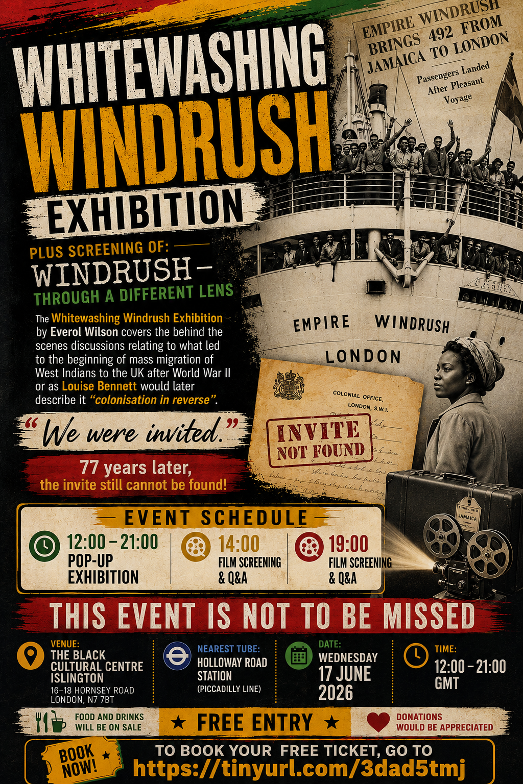 You are currently viewing Whitewashing Windrush Exhibition