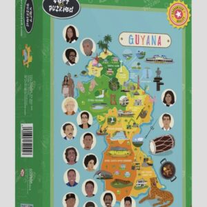 Guyana Map Jigsaw Puzzle