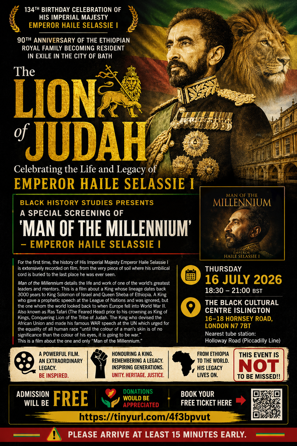 Read more about the article The Lion of Judah: Celebrating the Life + Legacy of Emp Haile Selassie I