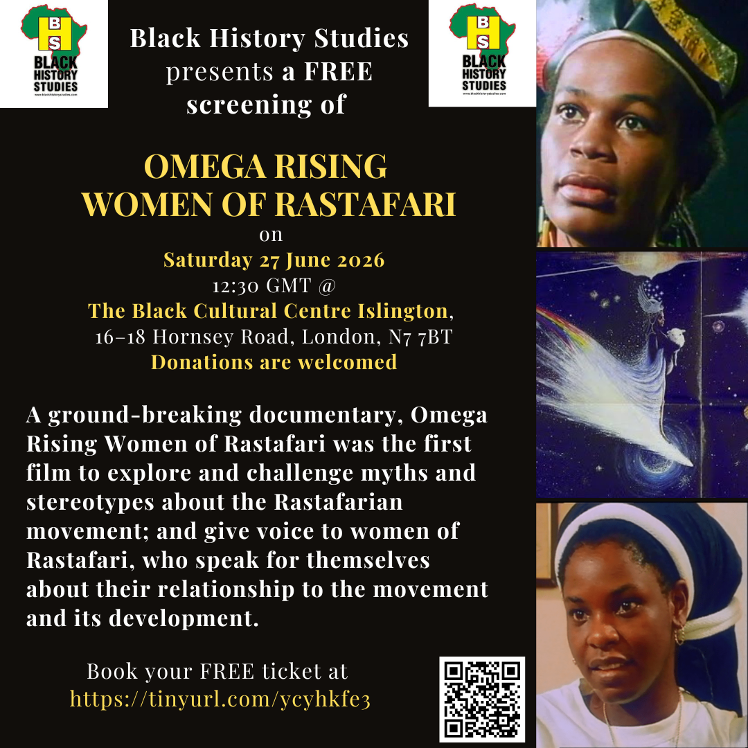 Read more about the article FREE Film Screening – Omega Rising Women of Rastafari